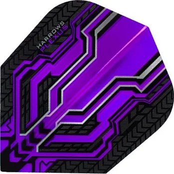 Příslušenství pro šipky Harrows Letky Plexus - Purple F2741