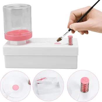 Kosmetický štětec ČISTIČ ŠTĚTCŮ OPLACHOVAČ PRO MALÍŘSKÉ ŠTĚTCE