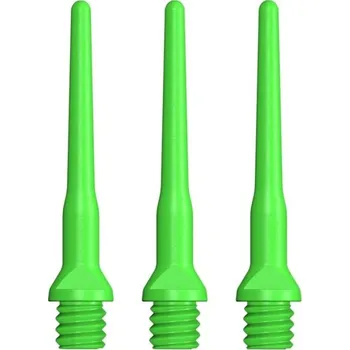 Příslušenství pro šipky Designa Hroty Tufflex long - 100 ks - green neon