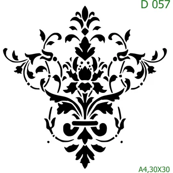 Šablona D 057 - A4 , Lepící fólie