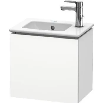 Koupelnový nábytek Duravit L-Cube - Umyvadlová skříňka 40x42x29 cm, panty vlevo, bílá mat LC6272L1818