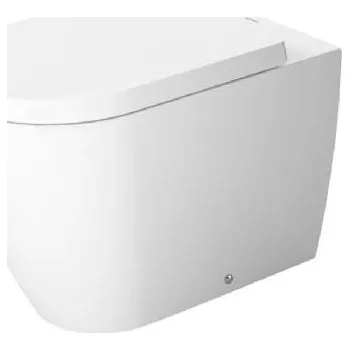 Klozet Duravit ME by Starck - Stojící WC, zadní odpad, bílá/matná bílá 2169092600