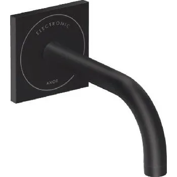 Vodovodní baterie Axor Uno - Elektronická umyvadlová baterie pod omítku, napájení 230 V, matná černá 38119670