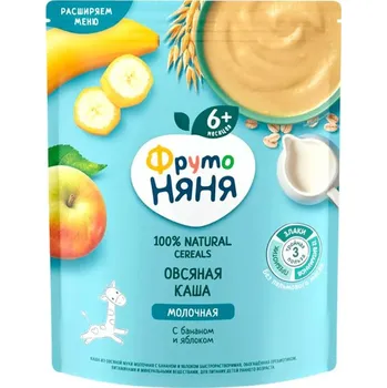 Ovesná kaše s banánem a jablkem 200g Fruto Nyanya