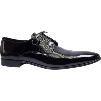 Pánské polobotky Společenská obuv-polobotky, Lloyd, Jerez, šíře F, černý lak: Černá Lakovaná kůže 32,5 48 F - užší střih (19483-19484)