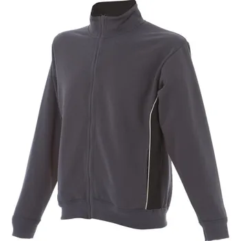 Pánská mikina James Ross Svetr Cagliari šedá/černá L