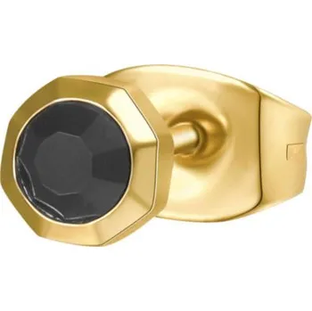 Šperk Brosway Pozlacená single náušnice s krystalem Ink BIK26 + 2 měsíce na vrácení zboží