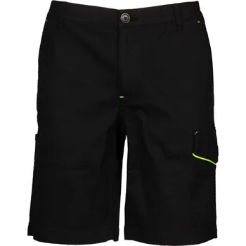Pánské kalhoty James Ross Kalhoty Zurigo Shorts černá 3XL
