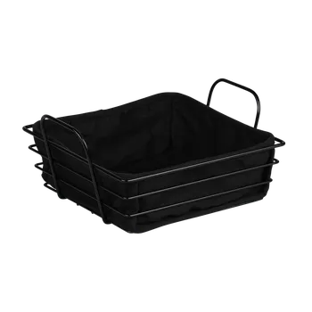 chlebník Kesper Kovový košík na pečivo, 25 x 22 cm