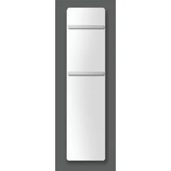 Radiátor Zehnder Vitalo Bar - Koupelnový radiátor 189x40 cm, rovný, středové připojení 5 cm, bílý lak VIP-190-040