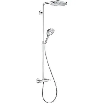 Hansgrohe Raindance S - Sprchový set s termostatem, průměr 24 cm, 3 proudy, EcoSmart+, chrom 28825000