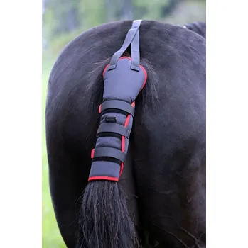 Ochrana nohy a ocasu Chránič ocasu - ManMat černý s barevným lemem