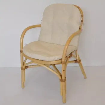 Křeslo Ratanové křeslo Kinari, světle béžový melír - SLEVA 3% s kodem radost25