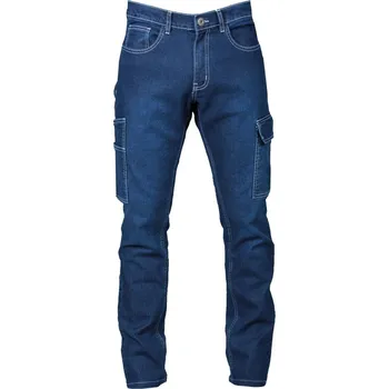 Pánské kalhoty James Ross Kalhoty Denver pánské S indigo