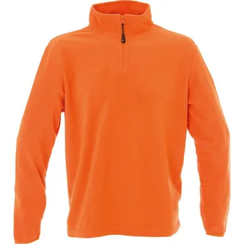 Pánská mikina James Ross Fleecová mikina Malmo oranžová S