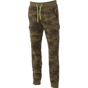 James Ross Sportovní kalhoty Damasco pánské camouflage green XXL