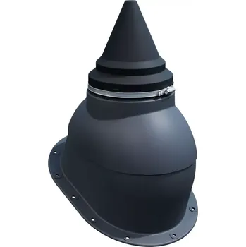 ANTENOS - B - Anténní komplet pro šindel, hladký plech, antracit