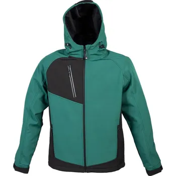 James Ross Bunda Montebianco pánská zelená/černá 3XL