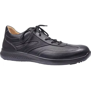 Pánské polobotky Vycházková obuv, Jomos, Campus, šíře H, černá: Černá Hladká kůže 32,4 49 H - rozšířená (27106-27108)