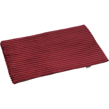 Pelíšek pro psa O´LALA PETS Podložka STRIPE Coral Fleece s protiskluzem Vínová Velikost: 100x70cm