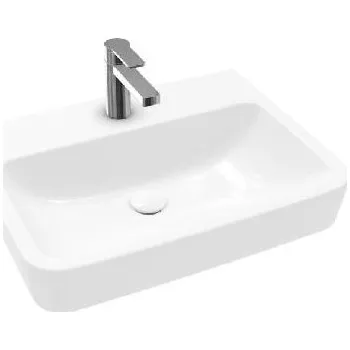 Umyvadlo Villeroy & Boch O.novo - Umyvadlo 60x46 cm, bez přepadu, otvor pro baterii, alpská bílá 4A416101