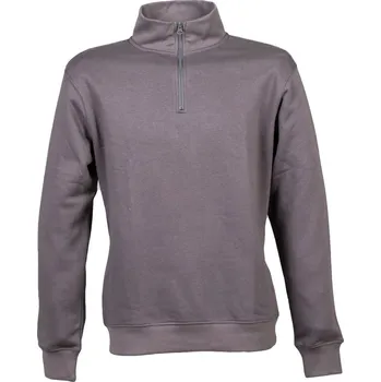 Pánská mikina James Ross Svetr Belgio šedá S