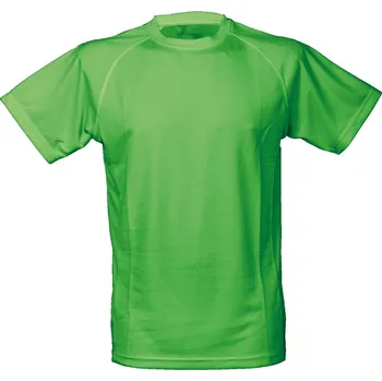 James Ross Tričko Montevideo pánské green fluo XL