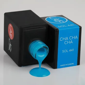 Umělé nehty Laif Gel lak modrý SOL - 441 Cha Cha 10ml