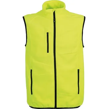 Pánská mikina James Ross Fleecová mikina Praga žlutá fluo M