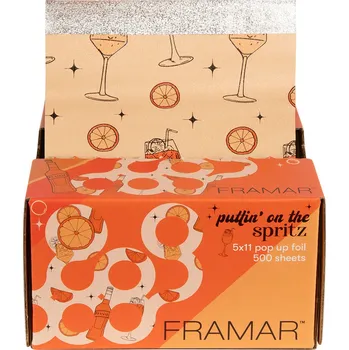 Žehlička na vlasy Framar Texturovaná fólie Puttin’ On The Spritz 13×28 cm 500 ks