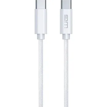 Datový kabel Winner Group - USB kabel USB-C / USB-C 60W 1m bílá