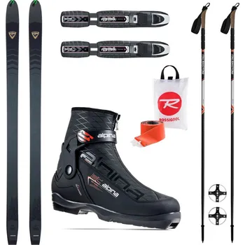 Běžky ROSSIGNOL XP 100 Positrack se stoupacími pásy + vázání + boty Alpina Outlander + hole