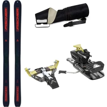 Lyžování Skialpinistický set FISCHER Transalp 86 Carbon s pásy + vázání Dynafit Superlite 175