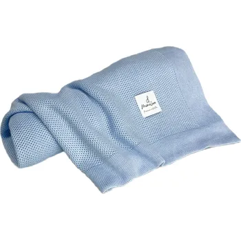 Dětská deka Mimilove Lehká dečka Světle modrá Premium