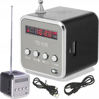 Radiopřijímač Síťové/bateriové FM rádio Unitec FM rádio