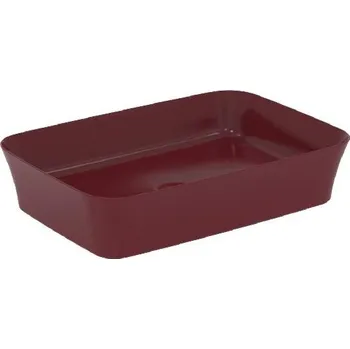 Umyvadlo Ideal Standard Ipalyss - Umyvadlo na desku, 55x38 cm, bez přepadu, Pomegranate E2076V6