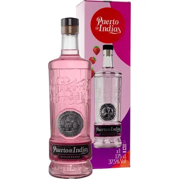 Gin Puerto de Indias Strawberry 1,75l 37,5%