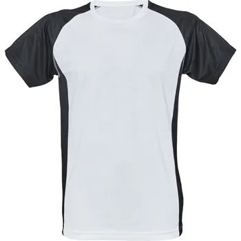 Pánské tričko James Ross Tričko Montevideo pánské bílá/černá S