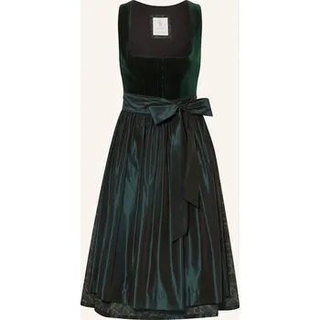 Johann & Johanna Dámský Dirndl, tmavě zelená / zelená, 32