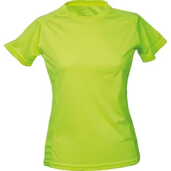 James Ross Tričko Montevideo dámské S žlutá fluo