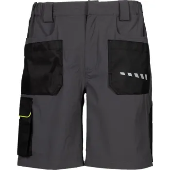 Pánské kalhoty James Ross Kalhoty Tonale Shorts šedá 3XL