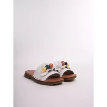 Dámské pantofle PASS dámské pantofle bílé