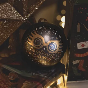Vánoční ozdoba Vánoční Baňky Harry Potter Luna Lovegood - Ozdoba na stromeček s poutkem