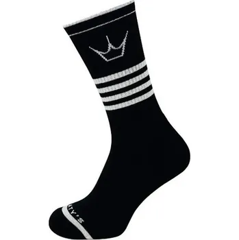 Pánské ponožky PEATYS Dlouhé ponožky PEATY'S PONOŽKY SHREDSOCKS BAND, black-white - Uni