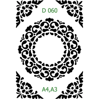 Šablona D 060 - A3 , Nelepící folie