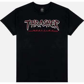 Pánské tričko Tričko Thrasher Slash - Black - M