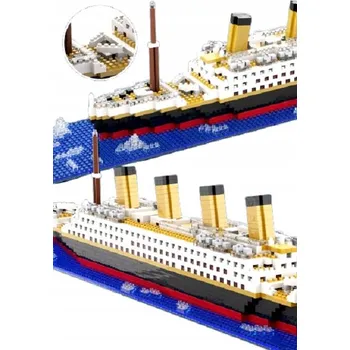 ostatní stavebnice STAVEBNICE DIKOM Titanic model lodi (1912) Stavebnice 1878 dílků Loď 3D