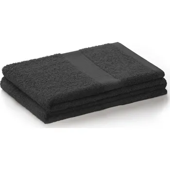 Ručník Bavlněný ručník DecoKing Bira tmavě šedý, velikost 70x140