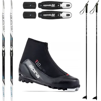 Lyžování PELTONEN Delta s vázáním + boty Alpina T10 + hole
