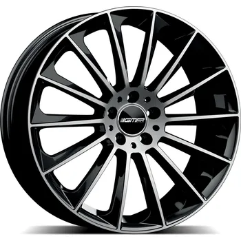 Alu kolo GMP STELLAR 8.5X20 5X112 ET45/66.6 černá (Pneu GMP Italia 8,5/-20)